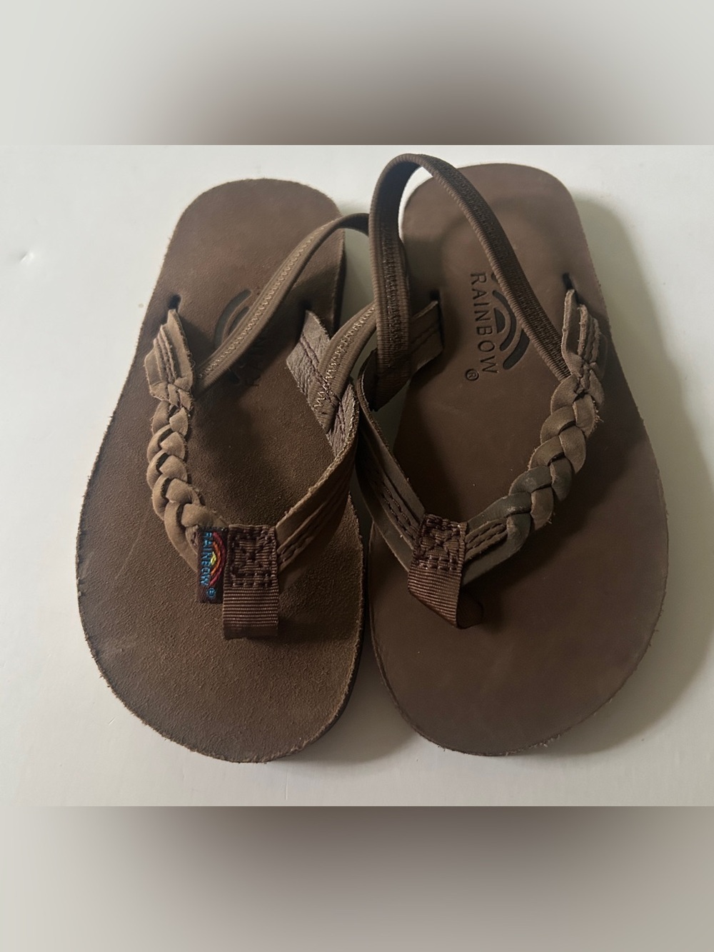 Kids Rainbow Sandals with Strap